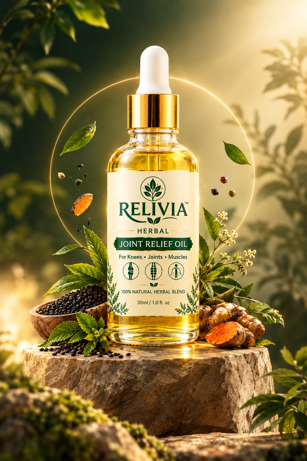RELIVIA Herbal Joint Relief Oil
